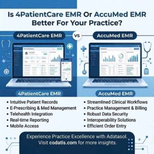 Is 4patientcare EMR or AccuMed EMR Better for Your Office? 1 Is 4patientcare EMR or AccuMed EMR Better for Your Office?