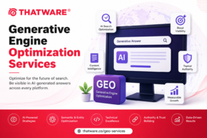 Generative Engine Optimization Services: The Future of AI Search with ThatWare LLP
