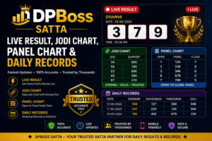 DPBoss Satta – Live Result, Jodi Chart, Panel Chart & Daily Records 1 DPBoss Satta – Live Result, Jodi Chart, Panel Chart & Daily Records