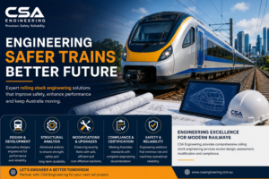 How Rolling Stock Engineering Improves Rail Safety and Performance 1 How Rolling Stock Engineering Improves Rail Safety and Performance
