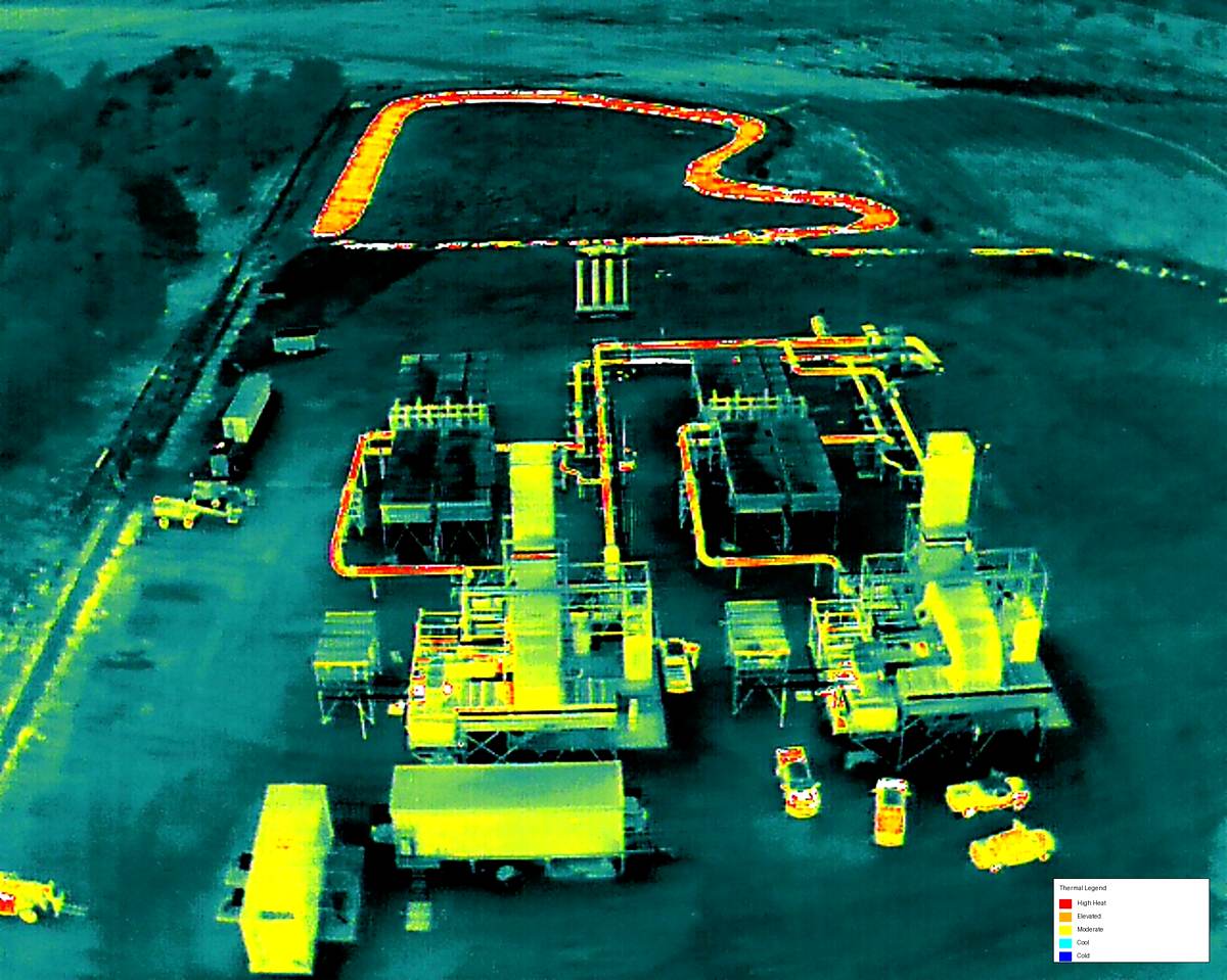 Infrared Thermal Inspections for Commercial Roofs Pipelines 5