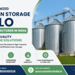Galvanized Grain Storage Silo poster