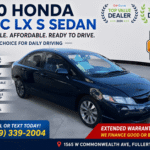 2010 Honda Civic LX S Sedan: A Practical Used Car for Everyday Driving 3 2010 Honda Civic LX S Sedan: A Practical Used Car for Everyday Driving