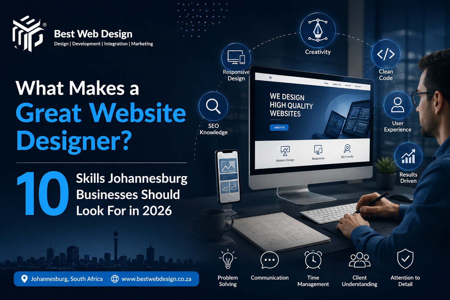 what makes a great website designer johannesburg 2026