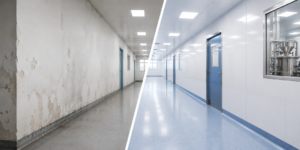 Antibacterial Wall Cladding vs Traditional Wall Finishes: What Should You Choose? 1 Antibacterial Wall Cladding vs Traditional Wall Finishes: What Should You Choose?