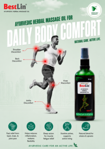 BestLin Joint Pain Oil – Ayurvedic Pain Relief Oil for Knee, Back & Body Pain 1 BestLin Joint Pain Oil – Ayurvedic Pain Relief Oil for Knee, Back & Body Pain