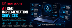 Scale Organic Traffic with AI SEO Implementation Services | THATWARE LLP