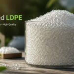 gpt image 2 Create a premium photorealistic 8D advertising image for Recycled LDPE Recycled 0