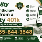 How to Withdraw Money from a Fidelity 401k Step by Step 2026 1 855 844 3548