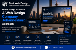 From Concept to Launch: A Web Design Company Johannesburg Approach