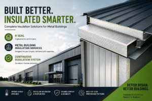 Advanced Insulation Strategies for High Performance Metal Buildings 1 Advanced Insulation Strategies for High Performance Metal Buildings