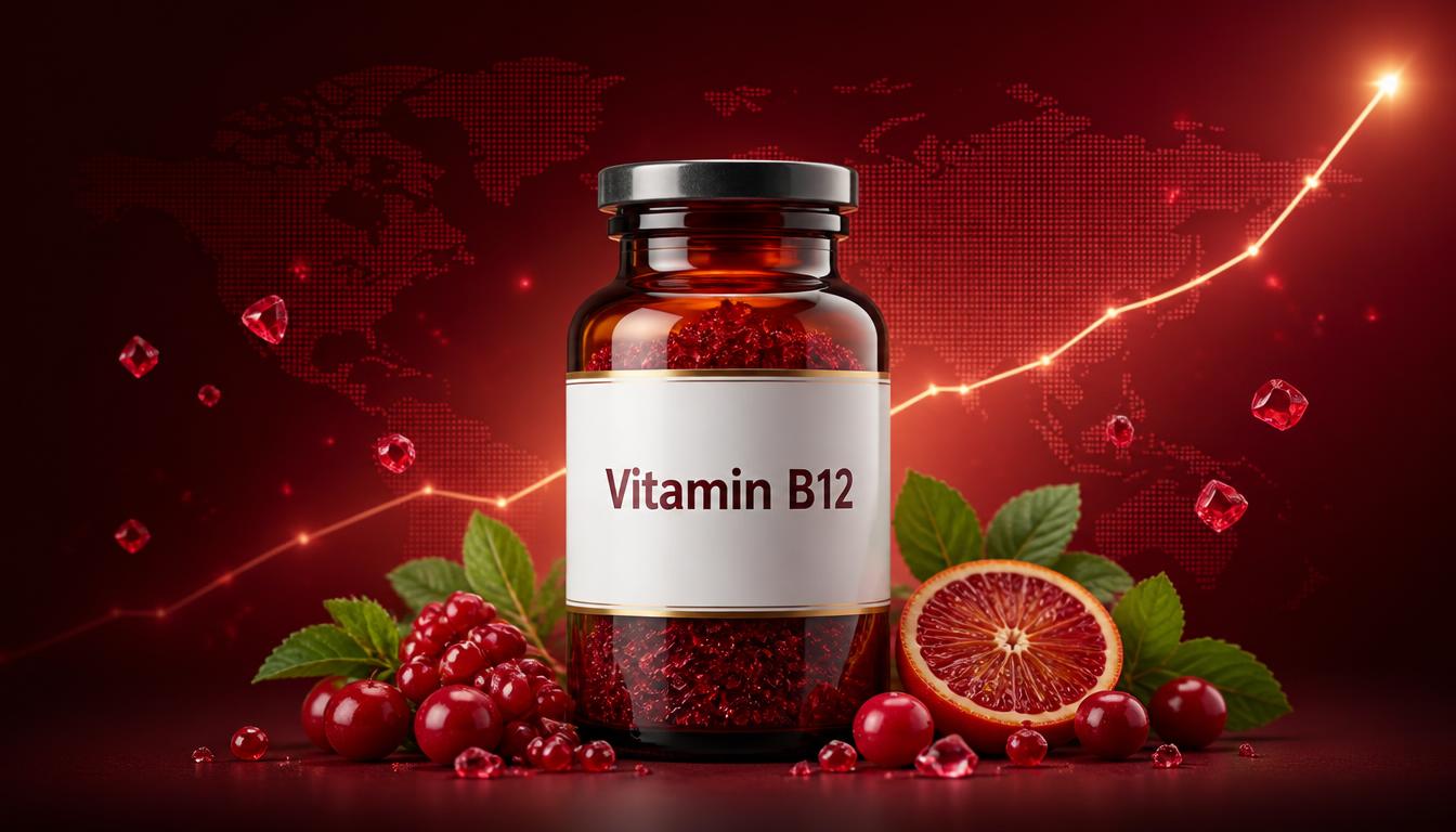 gpt image 2 Vitamin B12 Advertising Image Prompt Create a premium 16 9 commercial advertisin 0