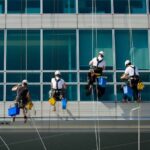 commercial window cleaning service in San Mateo