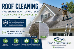 Roof Cleaning: The Smart Way to Protect Your Home in Florence, SC