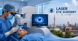 How Laser Eye Surgery in Lahore Uses Femto LASIK Technology 2026 ? 1 How Laser Eye Surgery in Lahore Uses Femto LASIK Technology 2026 ?