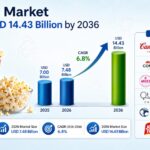 Popcorn Market to Reach USD 14.43 Billion by 2036