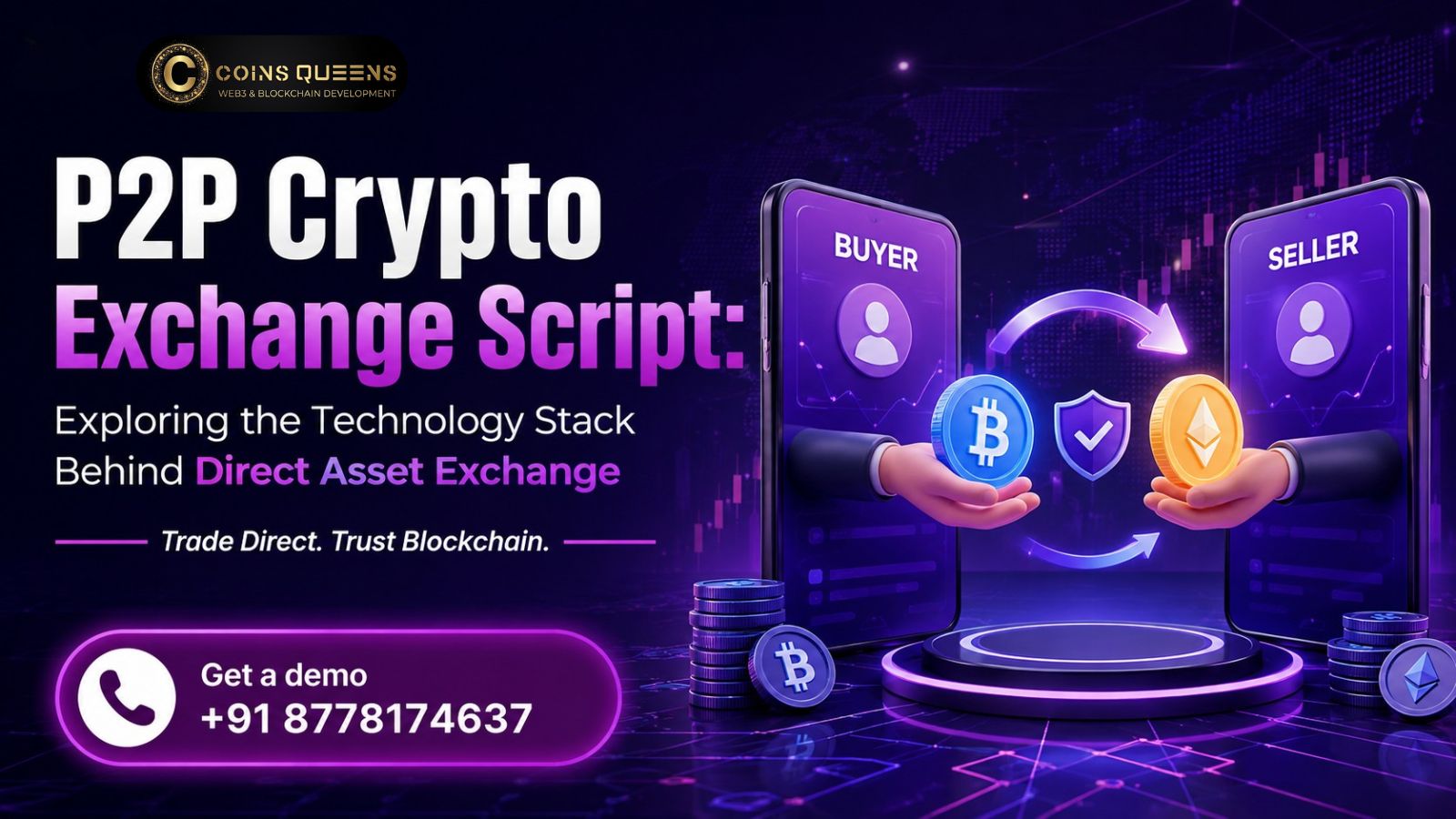 p2p Crypto ExchangeArticle CoinsQueens