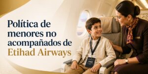 Política de Menores No Acompañados de Etihad Airways: Servicios y Reglas Actualizadas 1 Política de Menores No Acompañados de Etihad Airways: Servicios y Reglas Actualizadas