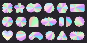 Shine Bright With Holographic Stickers Today
