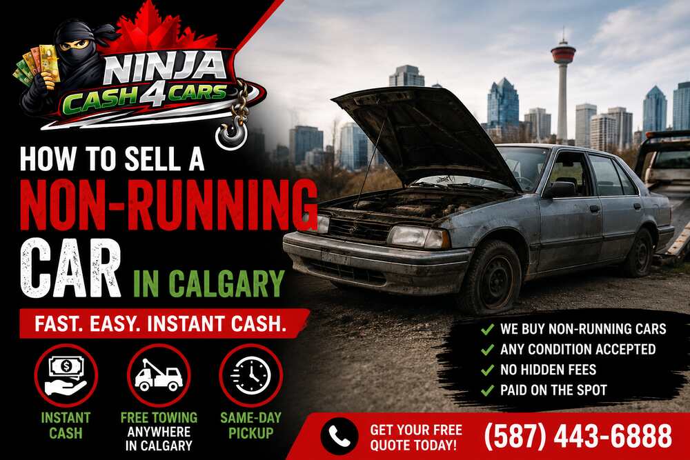 How to Sell a Non Running Car in Calgary