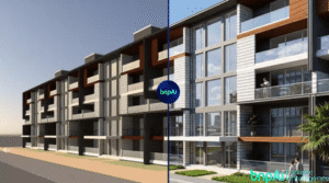 Elevation To Render: Transforming Architectural Designs Into Realistic Visuals 1 Elevation To Render: Transforming Architectural Designs Into Realistic Visuals