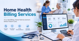 Outsourced Home Health Billing: A Comprehensive Guide to Improving Billing Accuracy, Revenue Cycle Management, and Financial Efficiency for Home Health Agencies 1 Outsourced Home Health Billing: A Comprehensive Guide to Improving Billing Accuracy, Revenue Cycle Management, and Financial Efficiency for Home Health Agencies