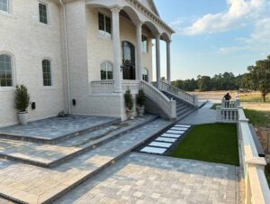 Backyard Putting Green Installation for Convenient Golf Practice at Home