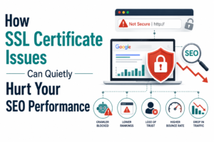 How SSL Certificate Issues Can Quietly Hurt Your SEO Performance 1 How SSL Certificate Issues Can Quietly Hurt Your SEO Performance