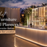 What Bar Furniture Rental Planners Should Consider Before Choosing a Bar Location