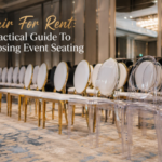 Chair For Rent: A Practical Guide To Choosing Event Seating