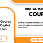 Digital Marketing Course in Faridabad — Free Demo Course, new batch started at Gaurav Digital Club