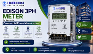EDISON 3PH Meter for Accurate Commercial Power Measurement
