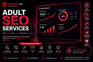 Adult SEO Services: Build Visibility and Grow Your Adult Website with Thatware LLP 1 Adult SEO Services: Build Visibility and Grow Your Adult Website with Thatware LLP