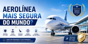 Aerolínea Mais Segura do Mundo? Fatores que Definem a Segurança Aérea