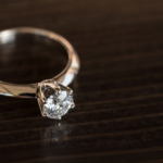 stock photo engagement diamond ring 1109845421 ezremove