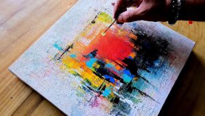 How to Create Stunning Signed Abstract Artwork at Home