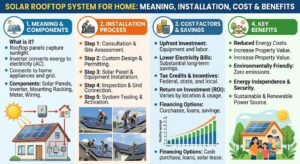 Solar Rooftop System for home: Meaning, Installation, Cost & Benefits 1 Solar Rooftop System for home: Meaning, Installation, Cost & Benefits