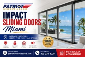 How Impact Sliding Doors in Miami Protect Your Home 1 How Impact Sliding Doors in Miami Protect Your Home