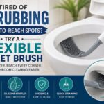 Tired of Scrubbing Hard-to-Reach Spots? Try a Flexible Toilet Brush Instead