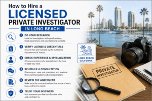 How to Hire a Licensed Private Investigator in Long Beach