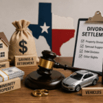 Texas Divorce Settlement Still Life 1
