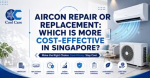 Aircon Repair or Replacement: Which Is More Cost-Effective in Singapore? 