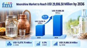 Moonshine Market to Reach USD 29,806.50 Million by 2036