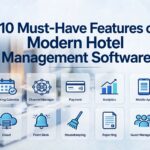 hotel management features centered