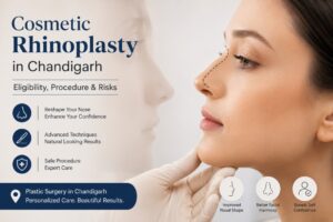 Cosmetic Rhinoplasty in Chandigarh: Eligibility, Procedure & Risks 1 Cosmetic Rhinoplasty in Chandigarh: Eligibility, Procedure & Risks