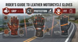 Rider’s Guide to Leather Motorcycle Gloves: Grip, Protection, and Fit