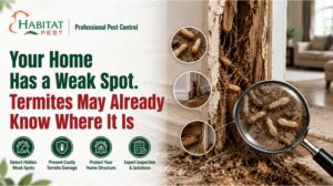 Your Home Has a Weak Spot. Termites May Already Know Where It Is 1 Your Home Has a Weak Spot. Termites May Already Know Where It Is