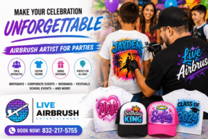 Airbrush Artist for Parties: Make Your Celebration Unforgettable
