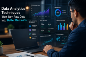 Data Analytics Techniques That Turn Raw Data into Better Decisions