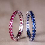 Ruby vs sapphire rings eternirty